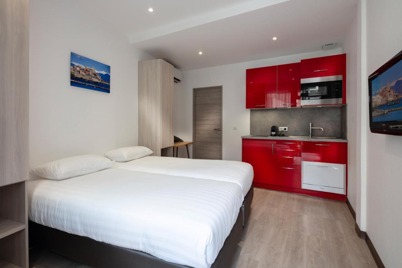 Appartements French Riviera Confidential Centre Ville Juan Les Pins Proche Des Plages ห้อง รูปภาพ