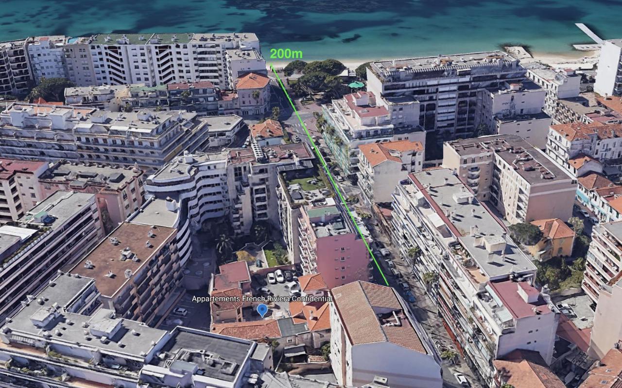 Appartements French Riviera Confidential Centre Ville Juan Les Pins Proche Des Plages ภายนอก รูปภาพ